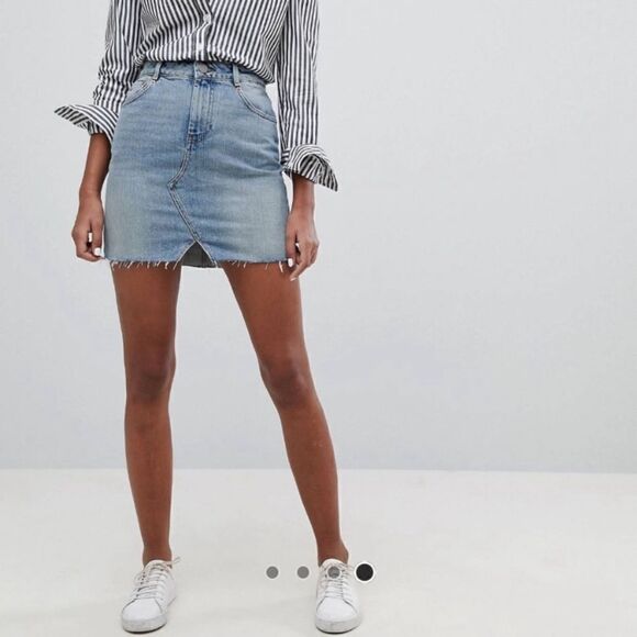 ASOS DEMIM SKIRT - Picture 4 of 8